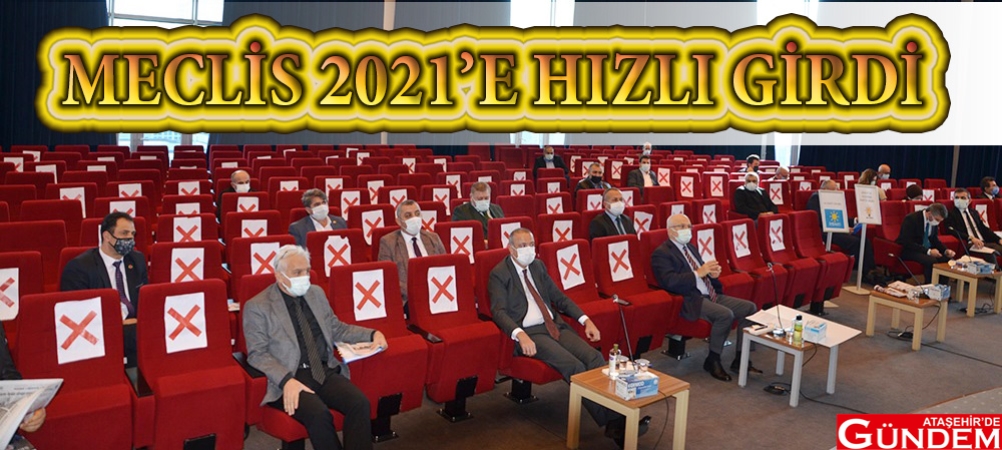 BELEDİYEYE YILIN İLK TEŞEKKÜRÜ NAİM YAĞCI'DAN ATAŞEHİR BELEDİYE MECLİSİ 2021